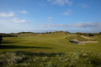 Pacific Dunes, 2nd green
